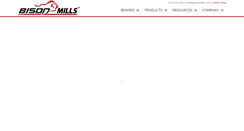 Desktop Screenshot of bisonmills.com